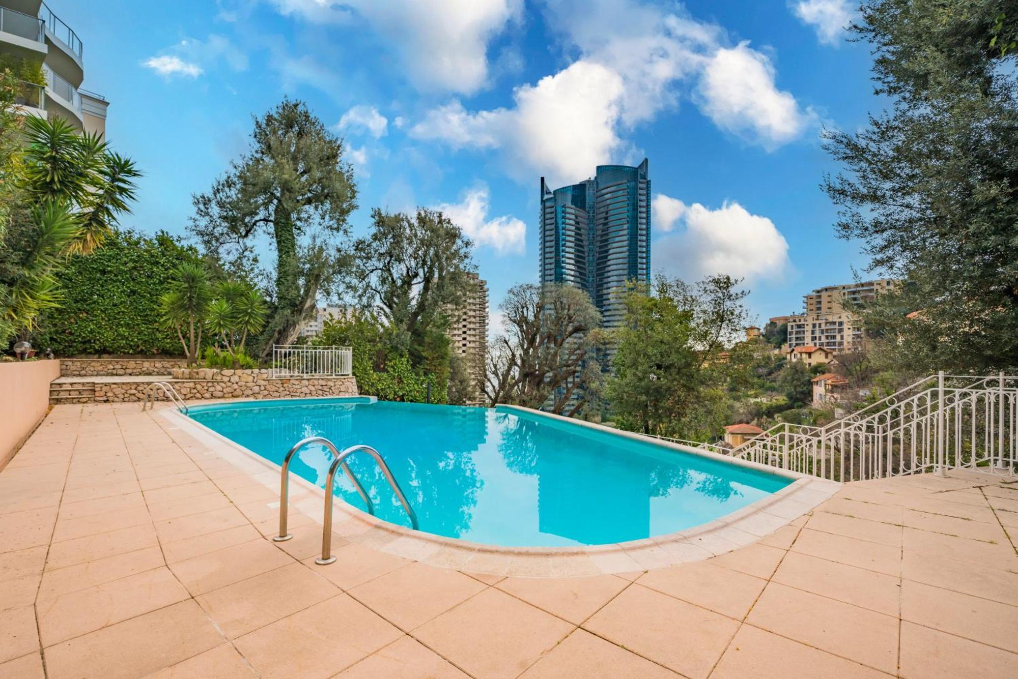 5mn Monaco - Vue mer - Parking - Piscine - BB Apartment Beausoleil Exterior photo